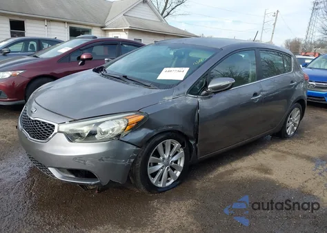 2015 Kia Forte Ex from USA, damaged, VIN KNAFX5A80F5318622